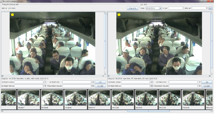 Hình ảnh giám sát hành trinh trên xe được camera ghi lại và gửi về hệ thống
