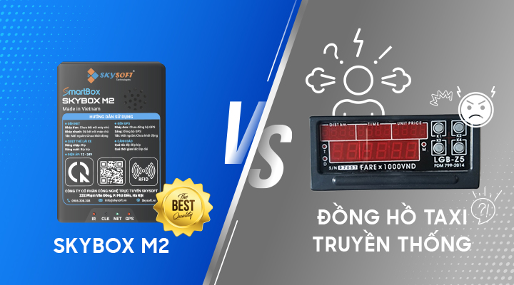SKYBOX M2 vượt trội hơn so với đồng hồ truyền thống