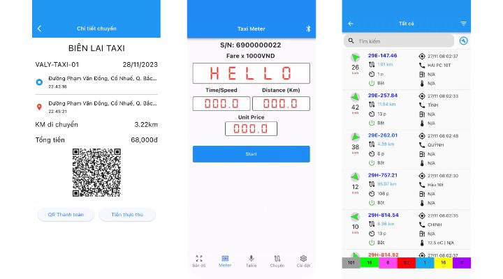Hiển thị giao diện đồng hồ lên điện thoại lái xe giúp theo dõi trực quan mọi thông tin