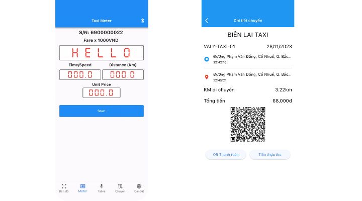 Hóa đơn điện tử ngay trên app