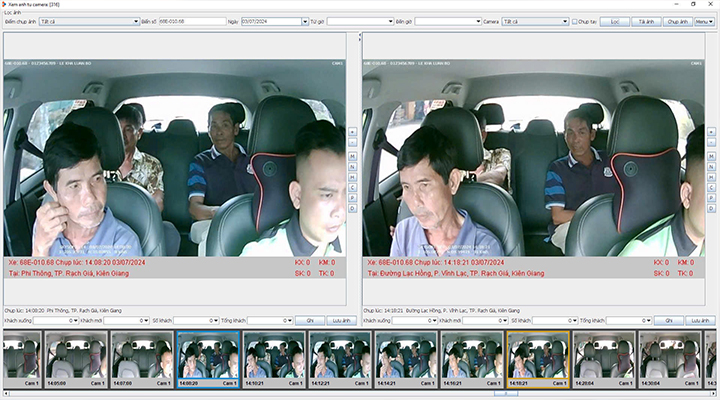 Camera taxi không chỉ có chức năng ghi hình mà còn cung cấp dữ liệu hình ảnh quan trọng, đặc biệt khi được kết hợp với GPS, dữ liệu hành trình và thông tin chuyến đi